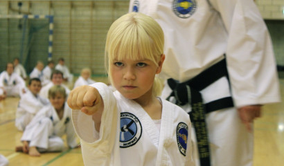 Oppvisning på Sommerleir